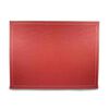 Set 4 Individuales Doral Eco Cuero Rectangular 32x42 Rojo