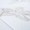 Cama Europea Rosen Base Dividida 2 Plazas Art 4 + Respaldo + 2 Veladores Nolita Grafito