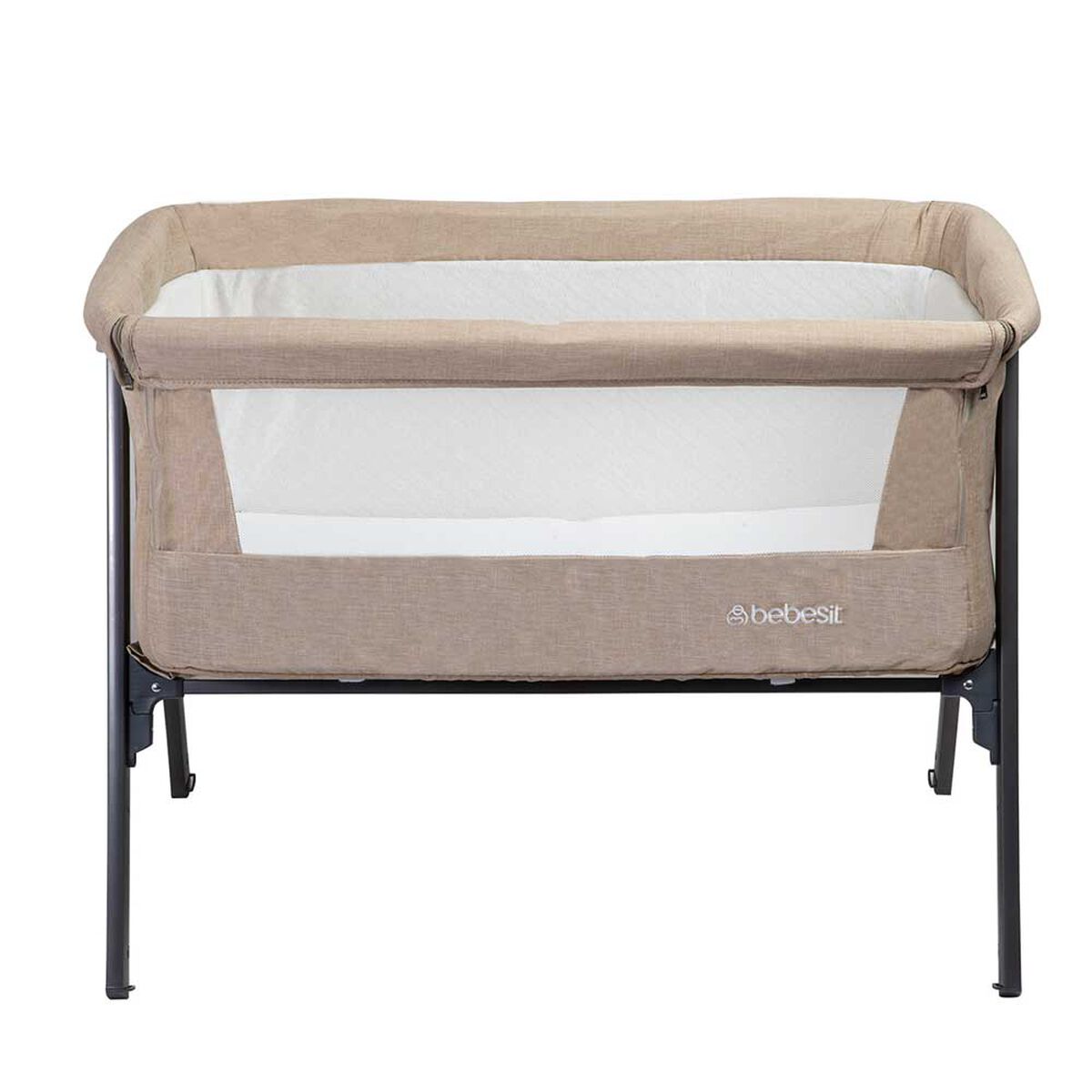 Cuna Colecho Bebe Easy con Bolso Beige Bebesit