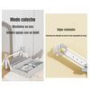Mudador de Pañales Plegable 3 en 1 LuBabycas Gris