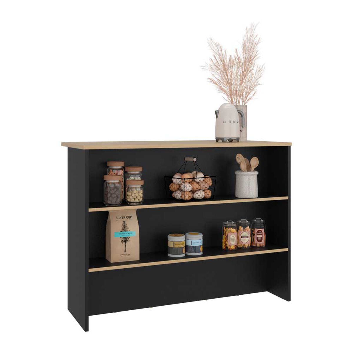 Isla de Cocina TuHome Fendi Wengue Fresno Europeo