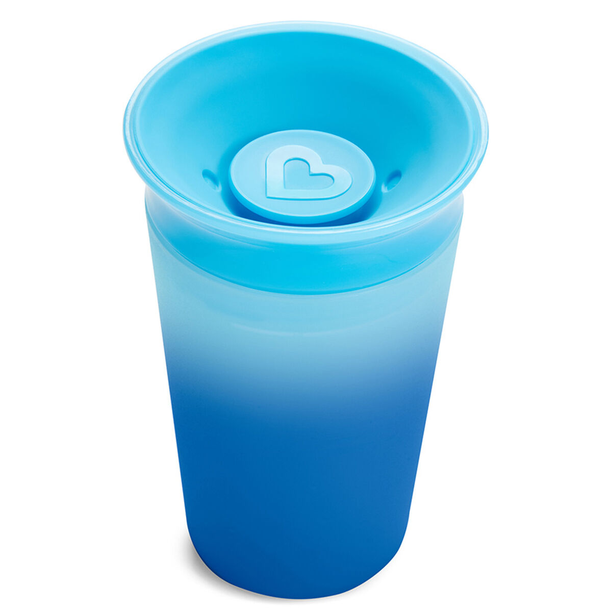 Vaso Antiderrame Miracle 360 Cambia de Color Azul Munchkin