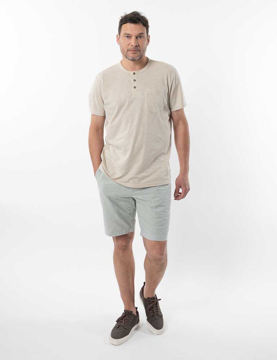 Polera Lisa Manga Corta Hombre Portman Club