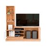 Centro de Entretenimiento TuHome Blake Hasta 55" Duna Blanco