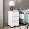Cómoda Vekkahome Coimbra 3 Cajones Blanco