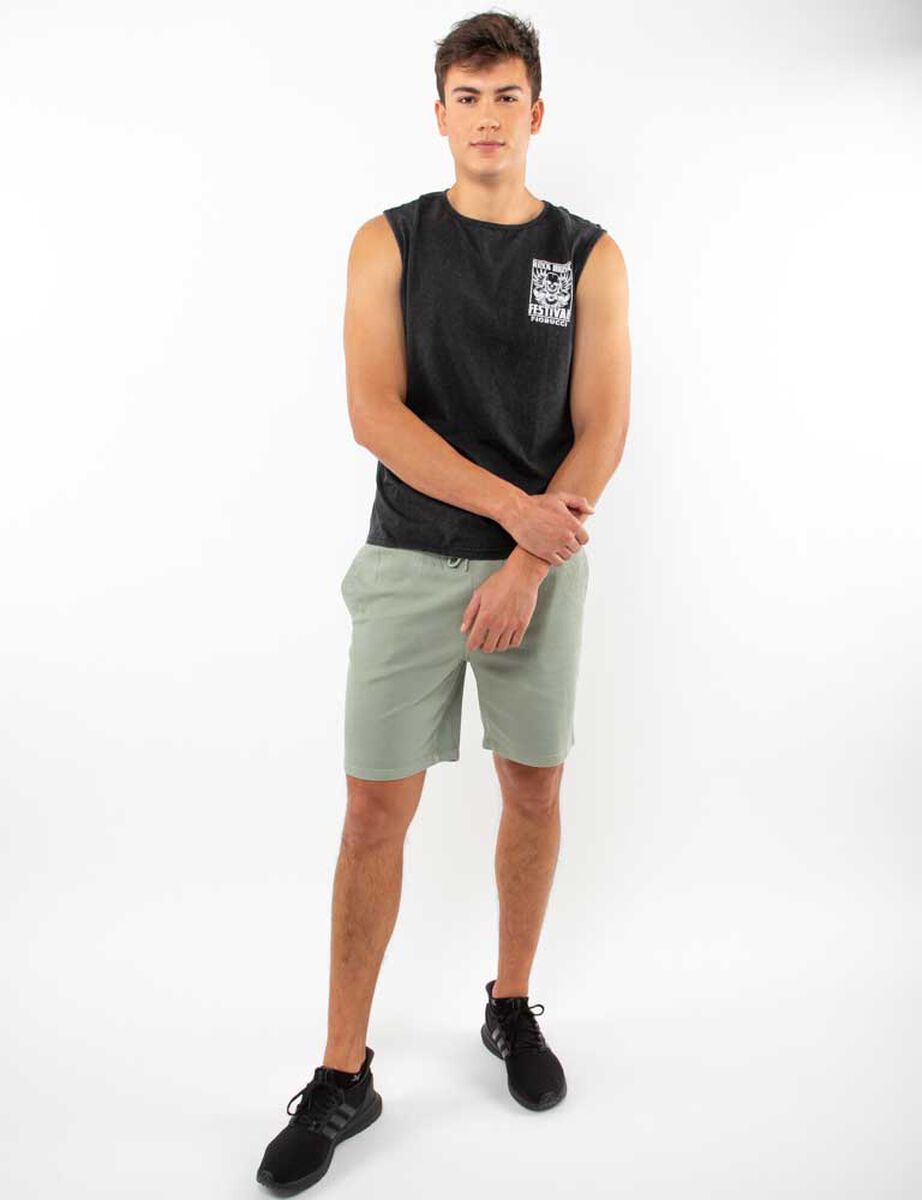 Polera Musculosa Hombre Fiorucci
