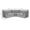 Sofá Seccional Muebles MPR Alerce 5 Verde Esmeralda