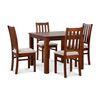 Juego de Comedor CIC Ñuble Caramelo 4 Sillas