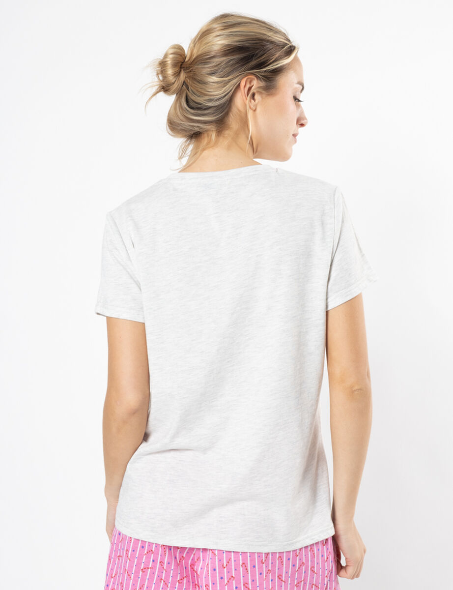 Pijama Polera+Short Mujer Icono