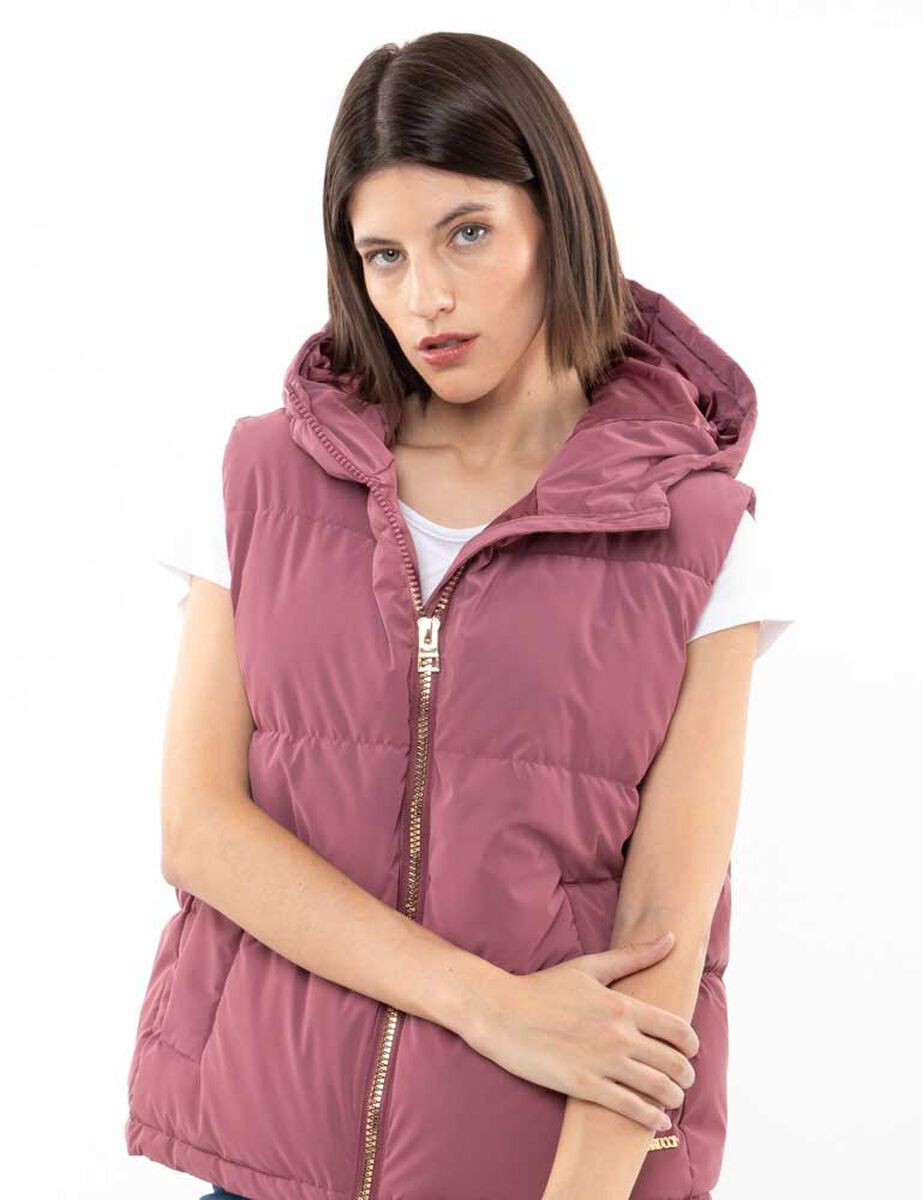 Parka Puffa Sin Mangas Mujer Fiorucci