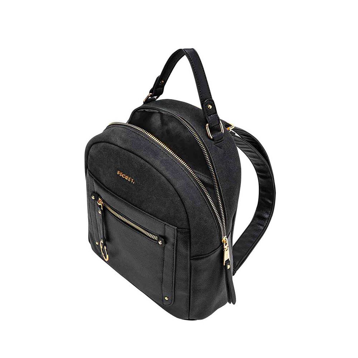 Mochila Lourdes Negro M Secret
