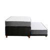 Cama Nido Latam Home 1,5 Plazas Zen Best Cuero Negro