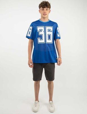 Imagen 2 del producto Polera Manga Corta Hombre Icono Azul, Negro, White