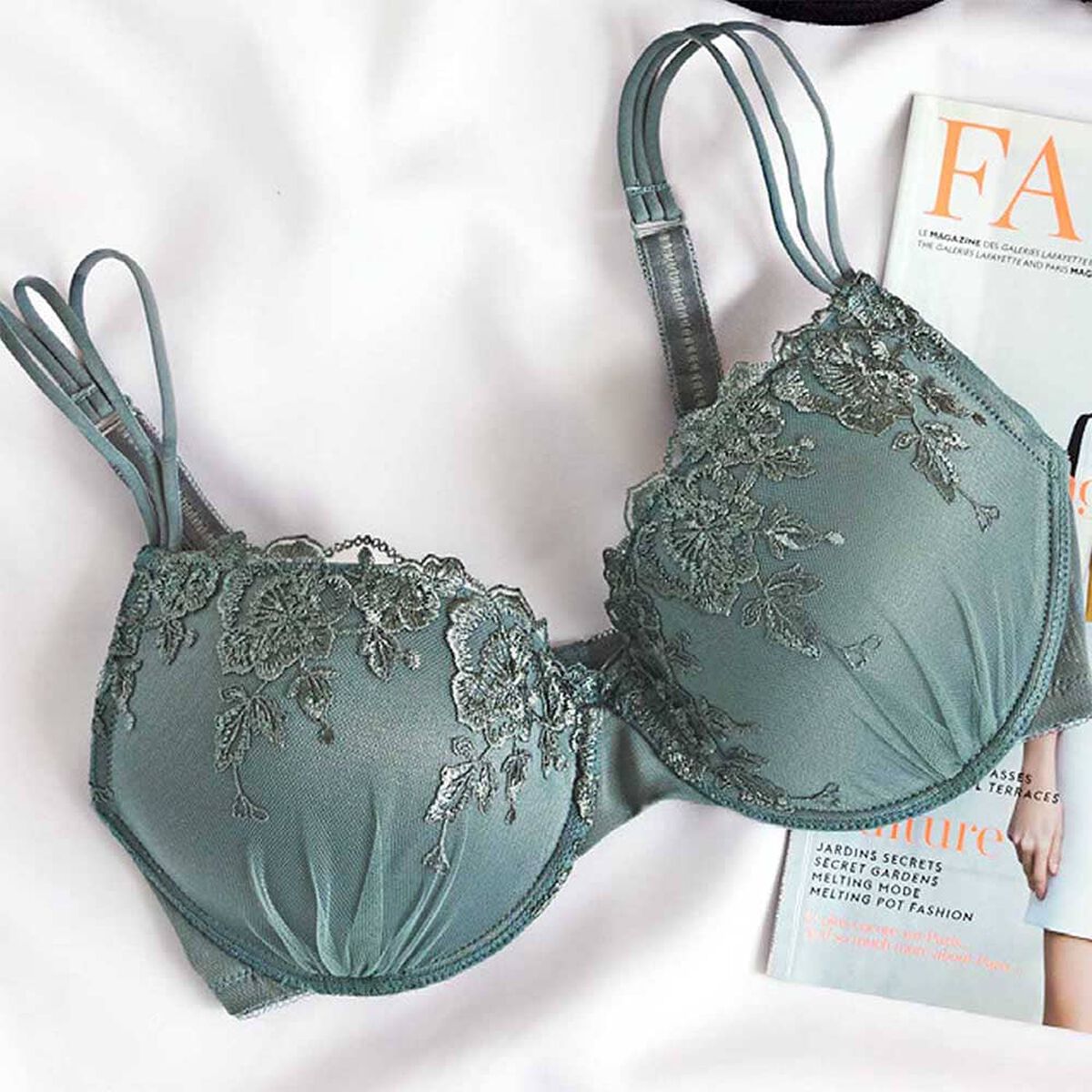 Sosten Copa C Soft Tul Bordado Intime