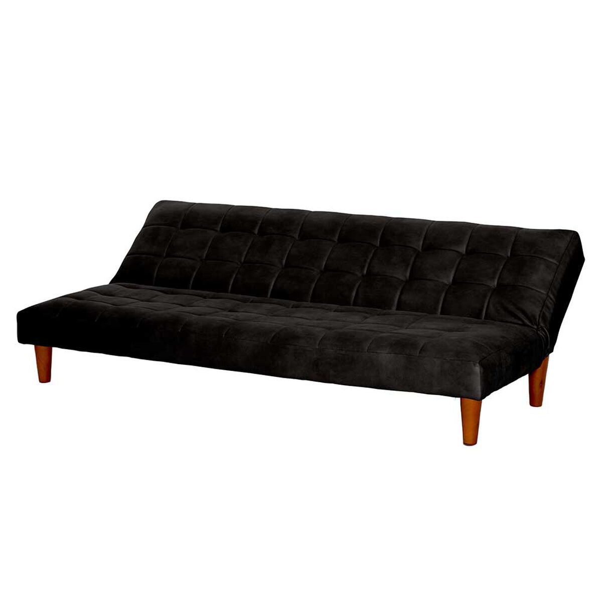 Fut&oacute;n Latam Home Turin Cuero 3 Cuerpos Negro