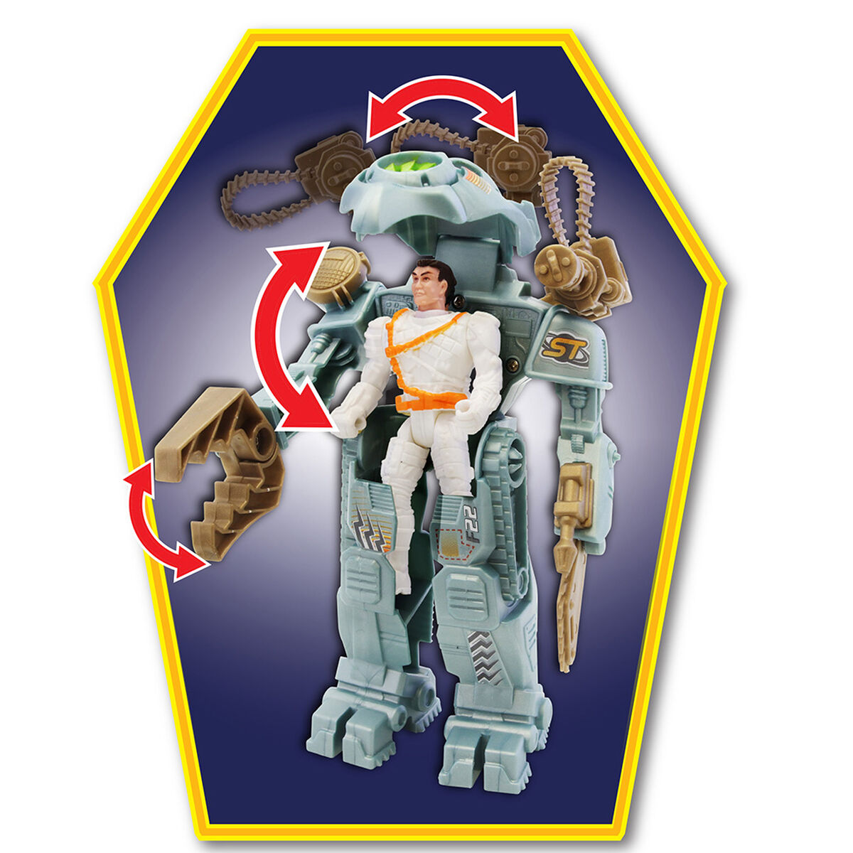 Set Espacial Defensa Planetaria con Robot Lanard