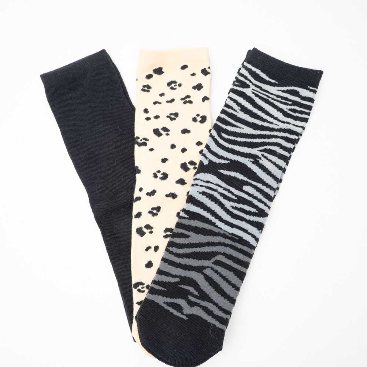 Pack 3 Calcetines Largo Mujer Icono