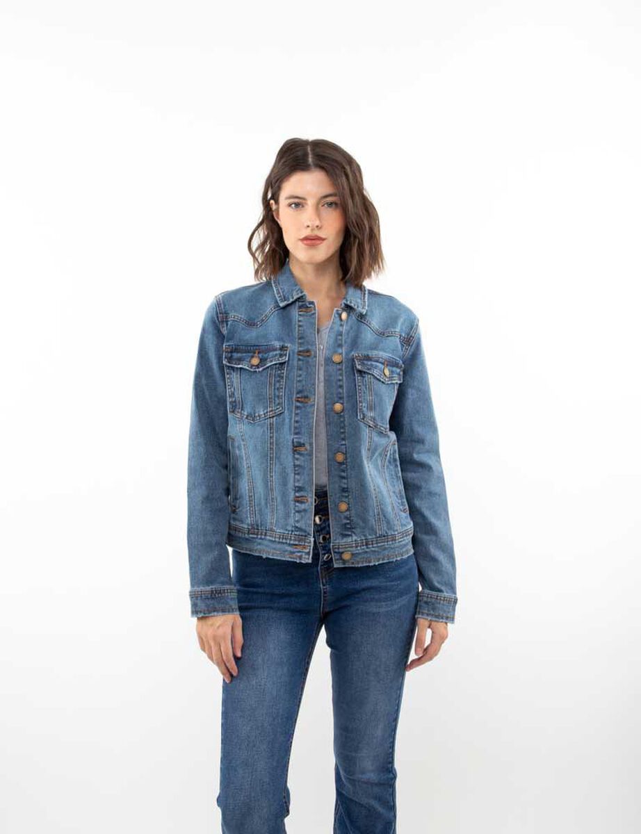 Chaqueta Denim Mujer Zibel