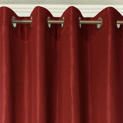 Imagen 2 del producto Combo Cortinas Doral Tabatha 220 x 140 cm Rojo