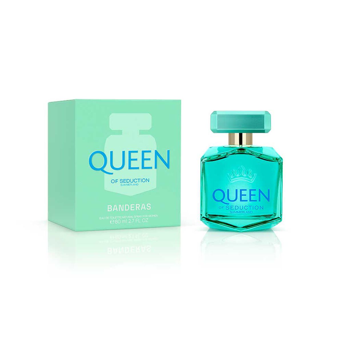 Perfume Antonio Banderas Mujer Queen of Seduction Summerland EDT 80ML