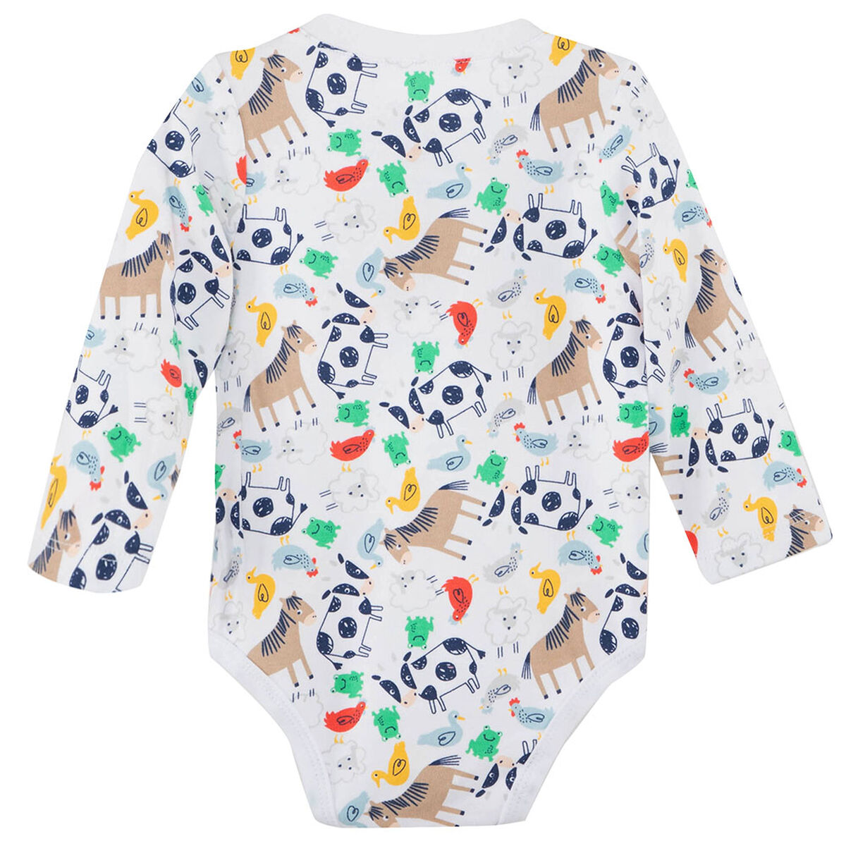 Pack 2 Body Manga Larga de Algodón Bebo Chess Baby