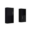 Mueble Auxiliar TuHome Bath 51 2 Puertas Wengue