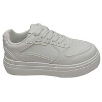 Zapatilla Urbana Mujer Fiorucci Blanco, Multicolor, Negro