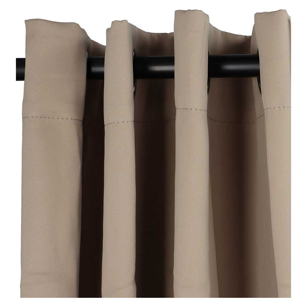 Cortina Blackout Vincenzi Tela + Velo 140 x 220 cm Beige