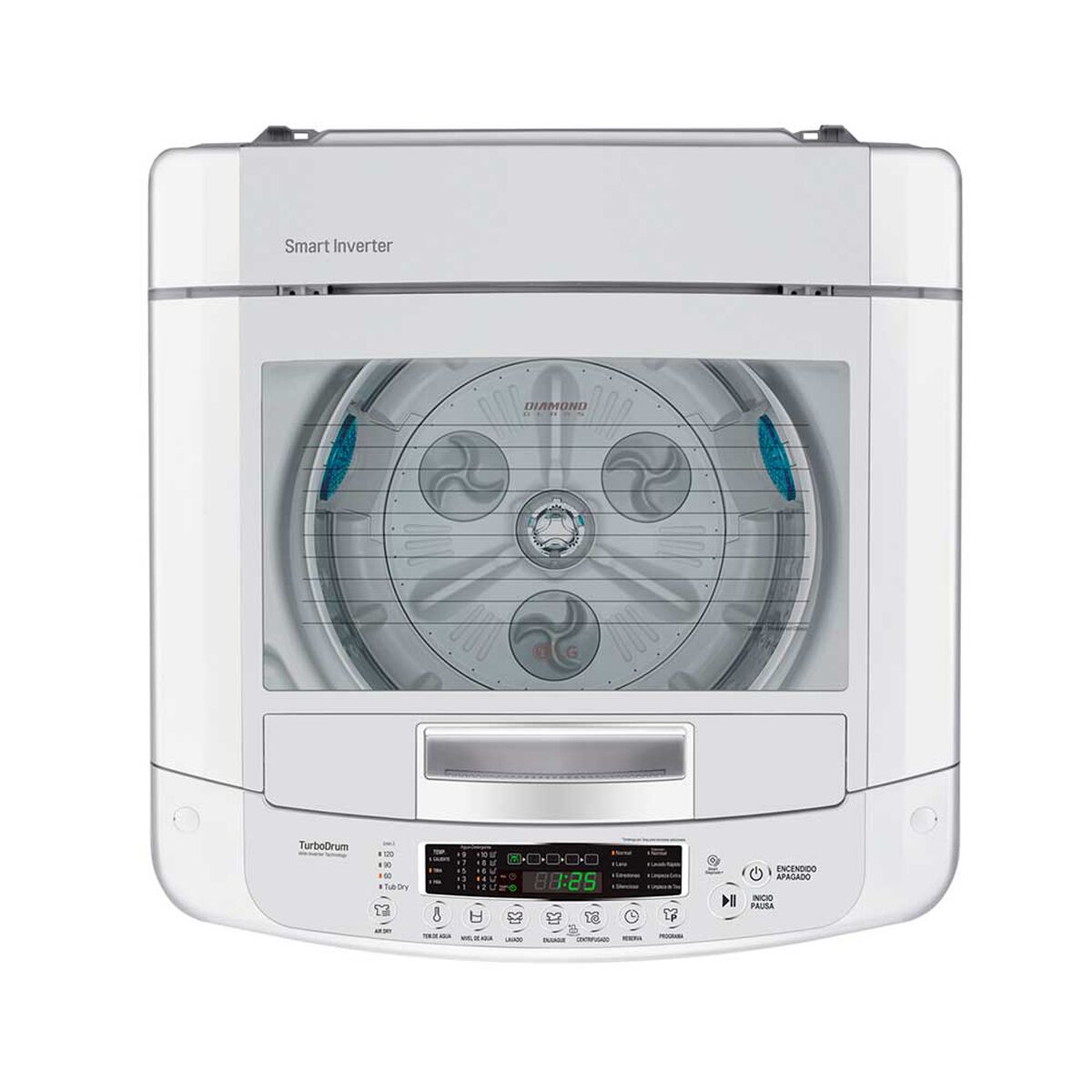 Lavadora Automática LG WT16WPB 16 kg.