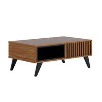 Mesa De Centro Onessta Jeri Café y Negro