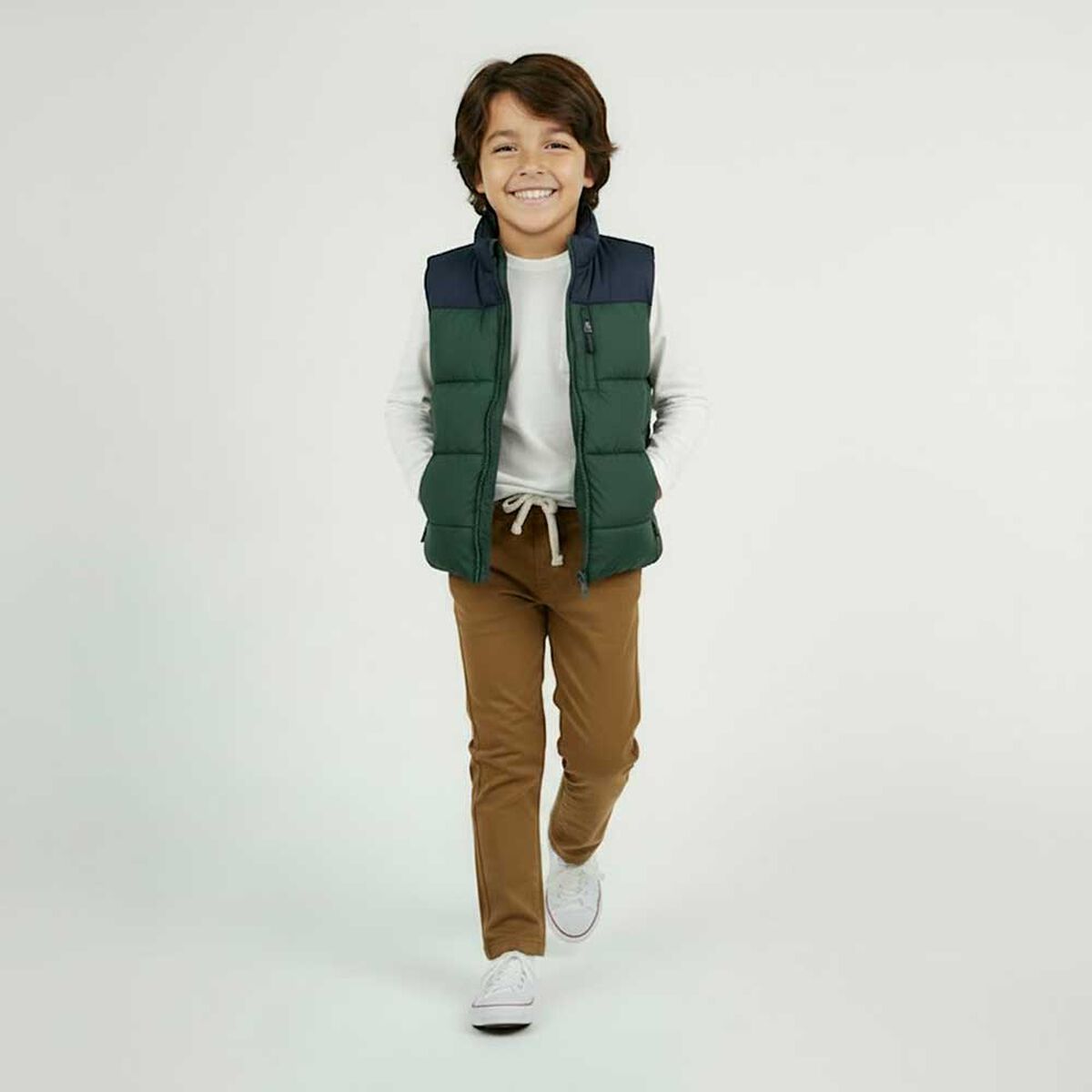 Parka sin Mangas Ni&ntilde;o Chess