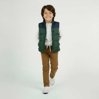 Parka sin Mangas Ni&ntilde;o Chess