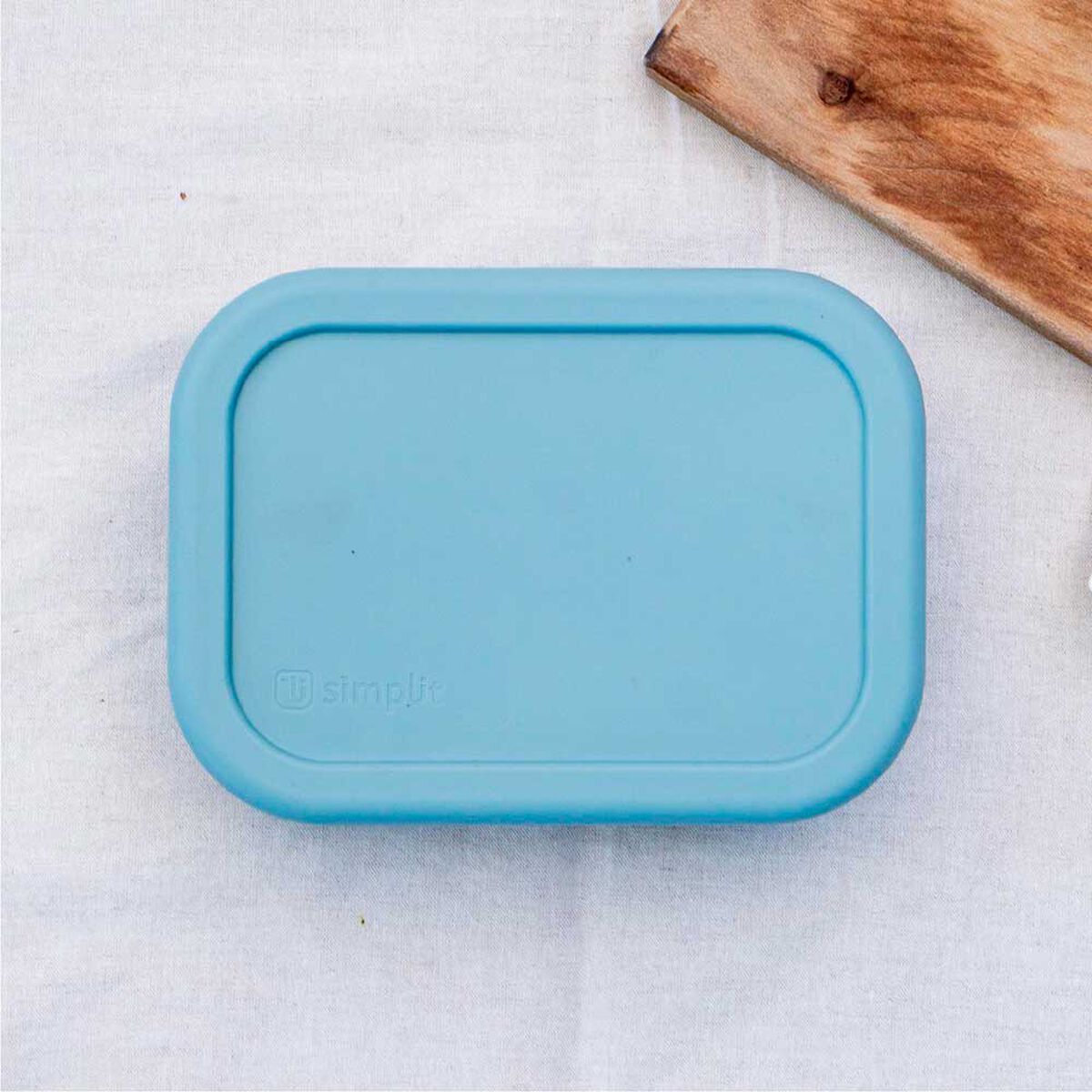 Contenedor Herm&eacute;tico Simplit Bento Box 600ml Azul