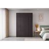 Combo Closet Tuhome 7 Puertas + M&oacute;dulo Superior Dreams Wengue