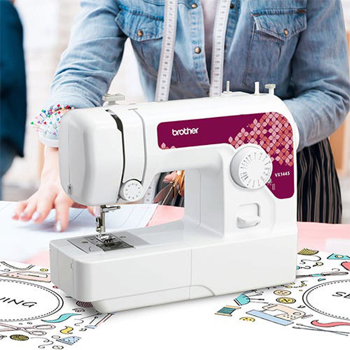 Máquina de Coser Brother VX1445