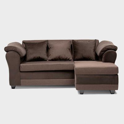 Imagen 2 del producto Sofá Seccional Almore Reversible 3 Cuerpos Café