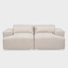Sofá Mons Cala 2 Cuerpos Boucle Beige