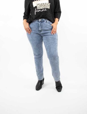 Imagen 1 del producto Jeans Push Up Mujer Extralindas Celeste