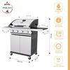 Parrilla a Gas American Grill 4 Quemadores New York Inox