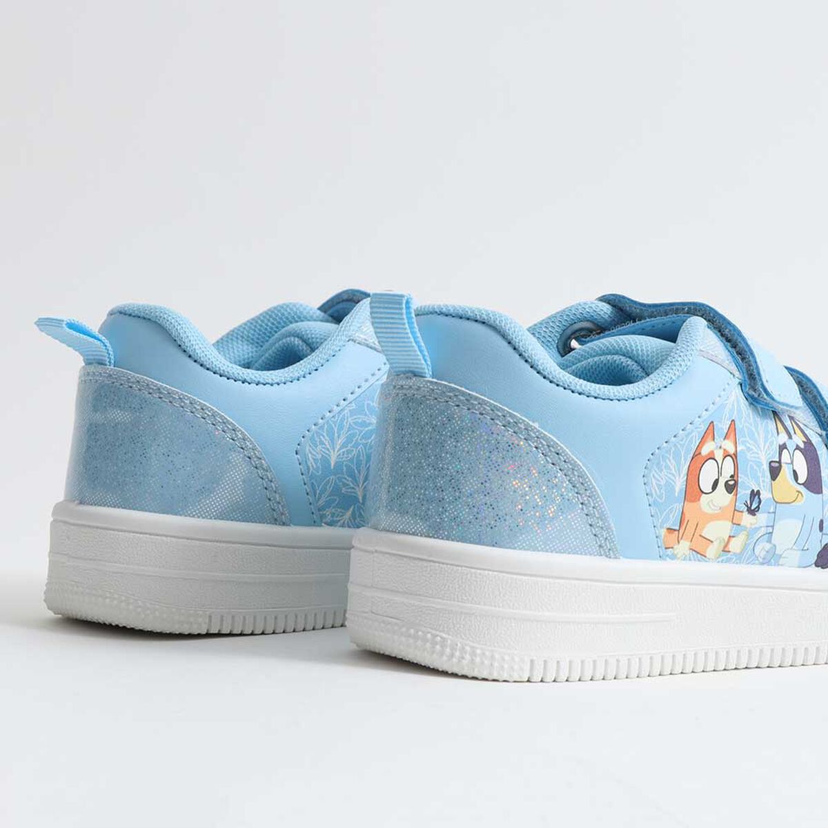 Zapatilla Urbana Con Glitter Toddlera Bluey