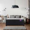Cama Americana Flex Base Dividida 2 Plazas Therapedic Plus  + Respaldo Royal