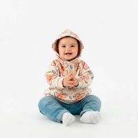 Polerón con Gorro Chess Baby Crudo, Rosa