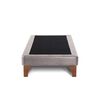 Base Europea Dividida Latam Home 1 Plaza Zen Cuero Gris