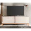Rack Decocasa Mondrian Hasta 65" Off White
