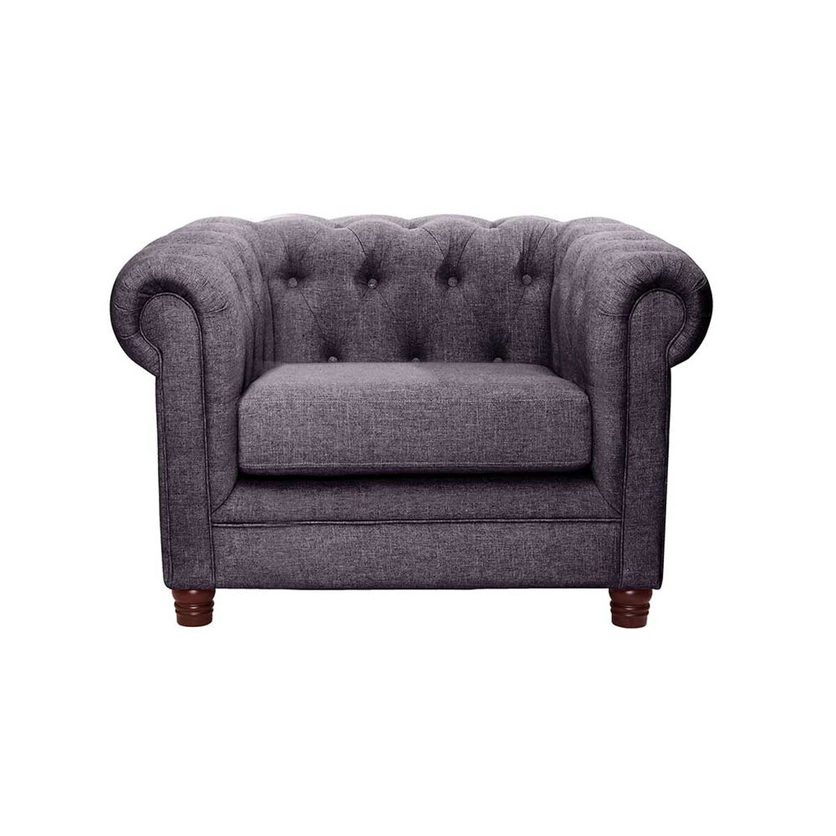 Sofá Latam Home Florencia 1 Cuerpos Gris Oscuro