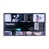 Set Cortina de Baño 6 Piezas Caja Mashini Orquidea