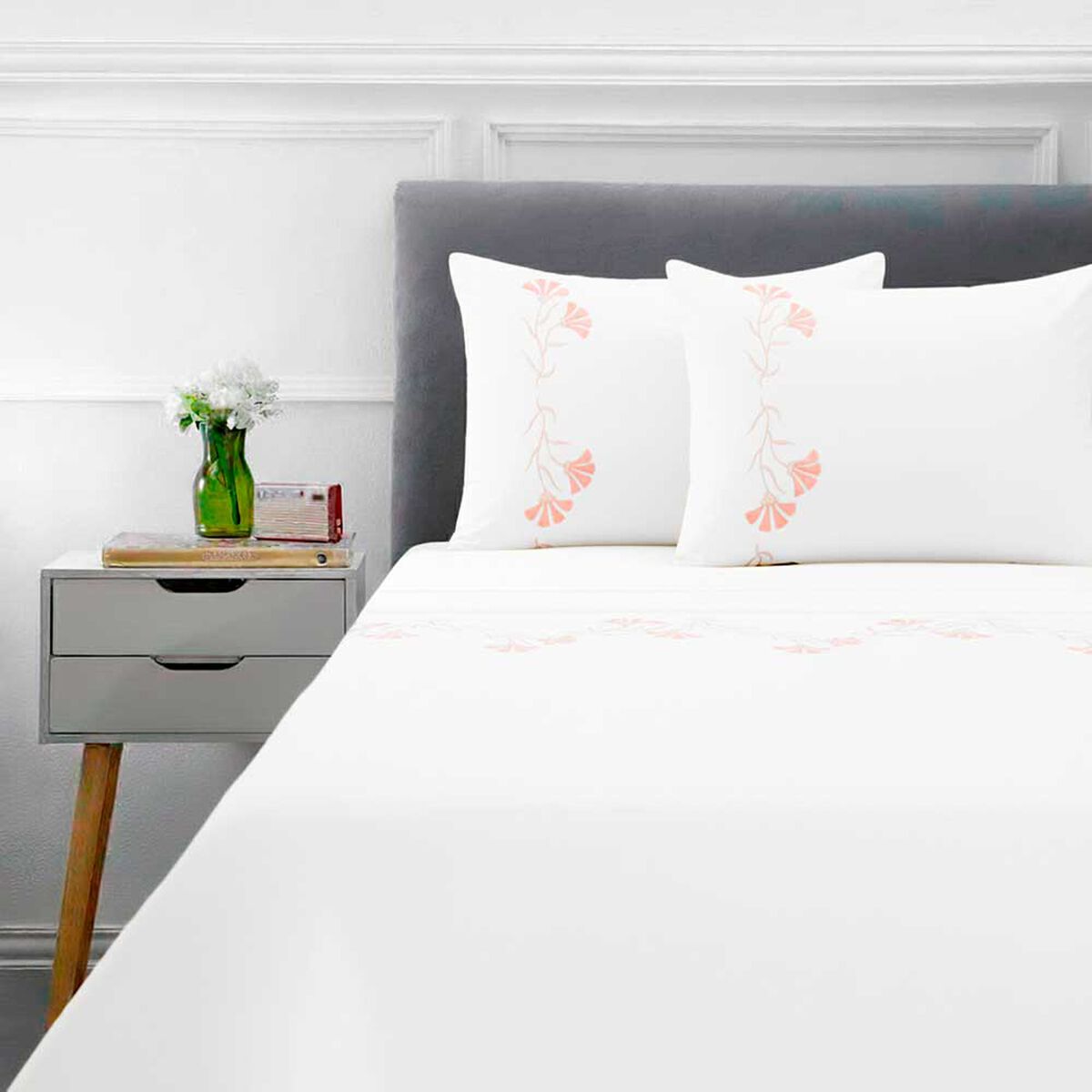 Juego de S&aacute;banas Bordada Dreams 2 Plazas