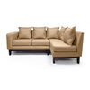 Seccional Derecho Living Factory Berlin 4 Cuerpos Beige