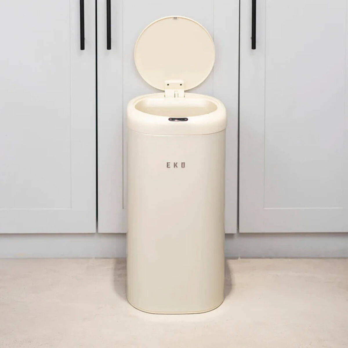 Basurero 28 L Eko Vintage con Sensor Bin Crema