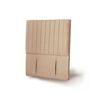 Respaldo Latam Home 1 Plaza Sorrento Tela Velvet Beige
